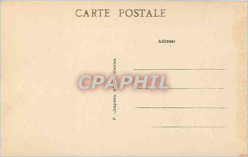 CPA La baule sur mer Loire l' Esplande et jardin devant le casino — Back