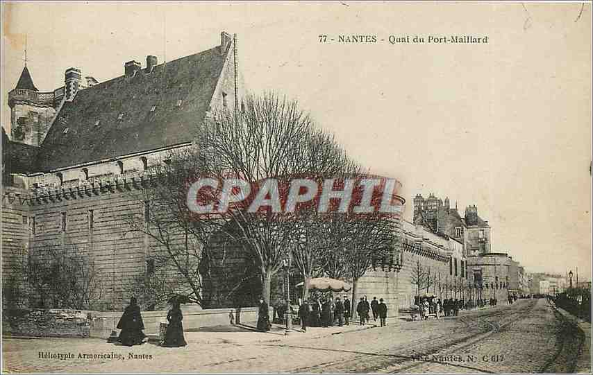 CPA Nantes Quai du port maillard