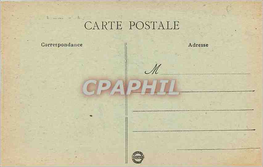 CPA Nantes Quai du port maillard — Verso