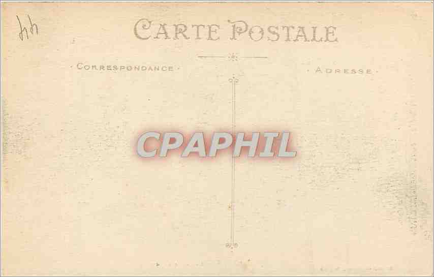 CPA Nantes la place Royale — Verso