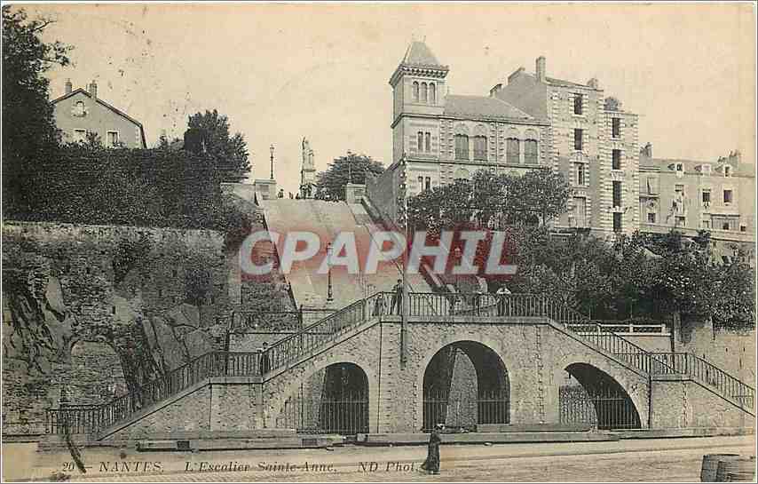 CPA Nantes L'Escalier Sainte Anne