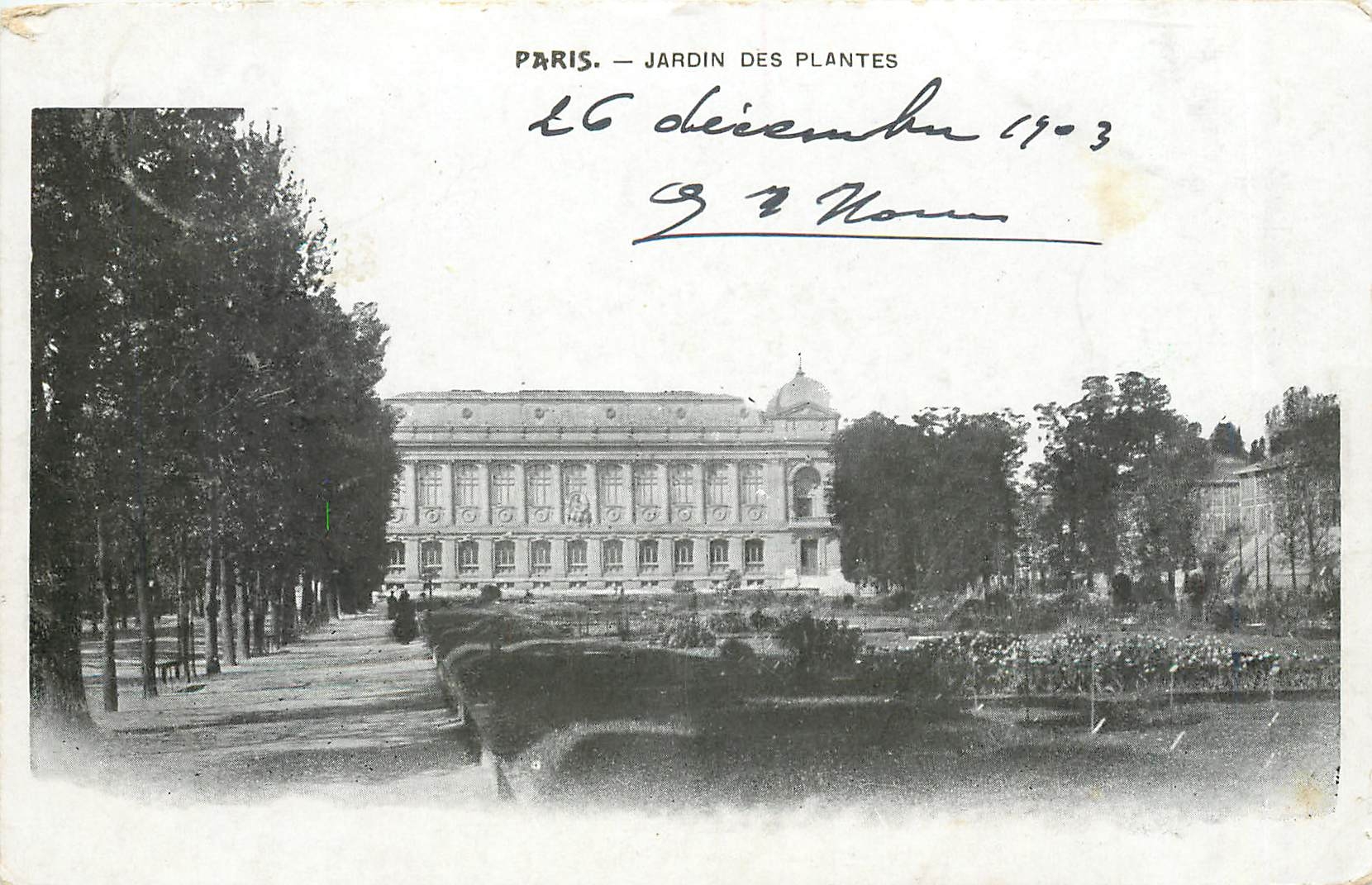 CPA Paris Jardin des plantes 