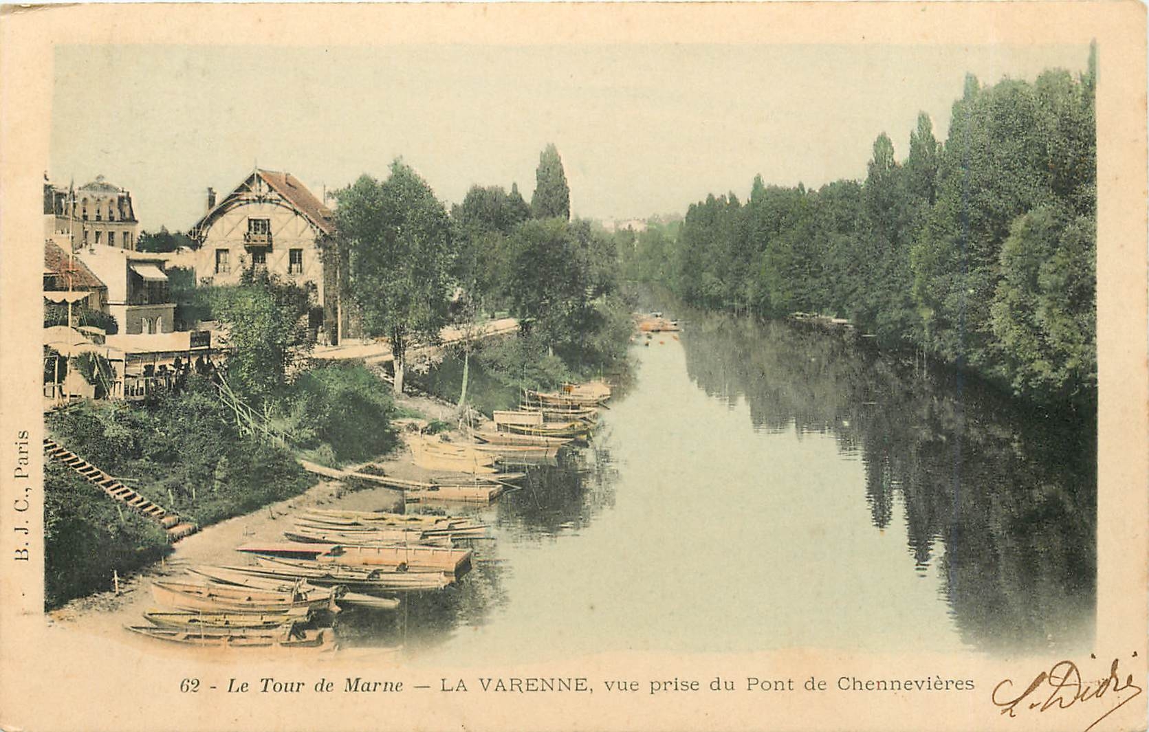 CPA Le tour de Mane varenne ve prise du pont de chennevieres