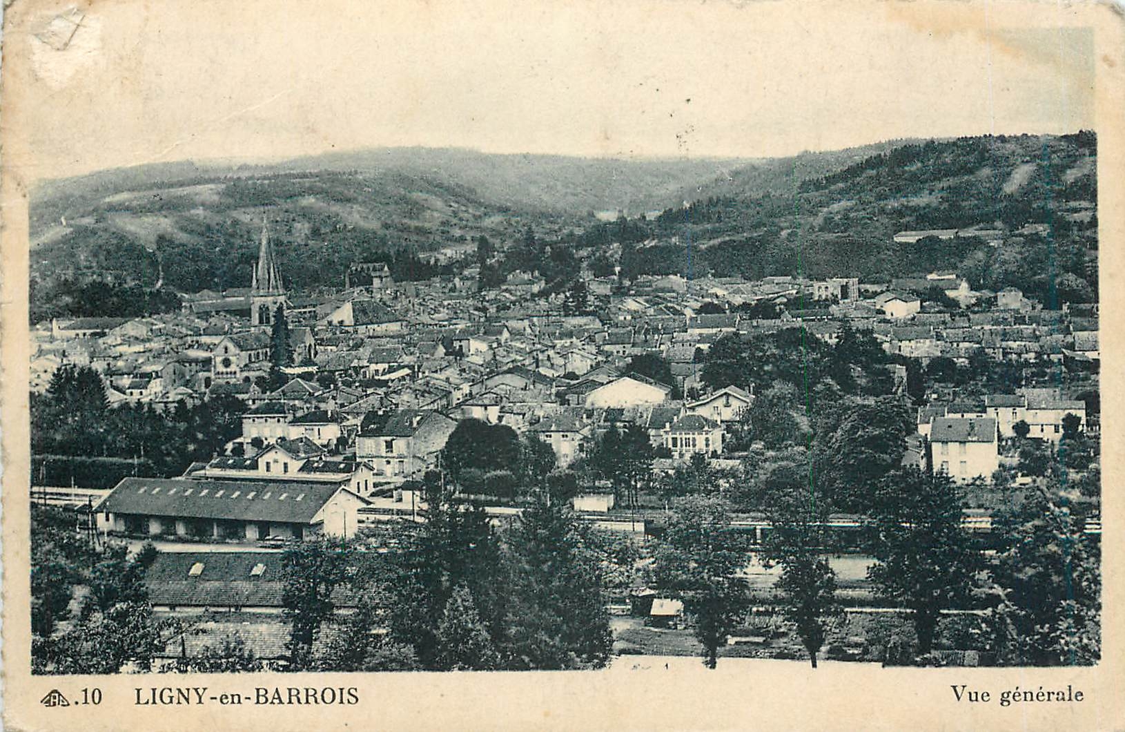 CPA Ligny en barrois vue generale