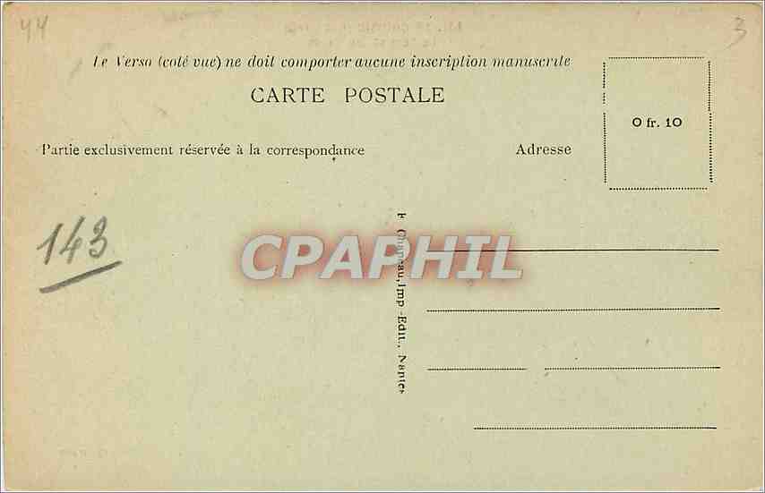 CPA Le croisic loire inf  Le pont et les Quais Bateaux — Back