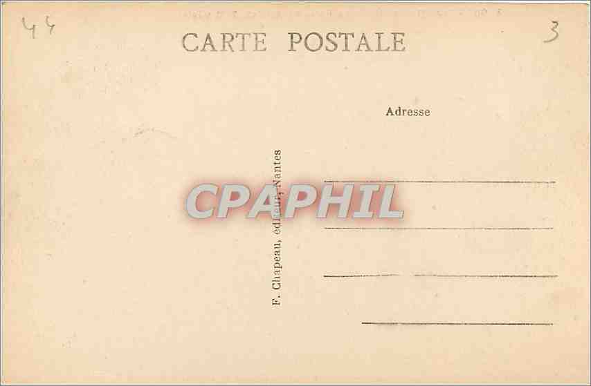 CPA Guerande Loire Inf La Porte Vannetale XIV e siecle — Back