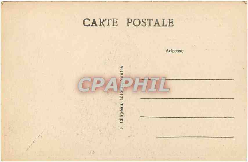 CPA Guerande Loire Inf Moulin de cremeur dit Moulin du diable — Back