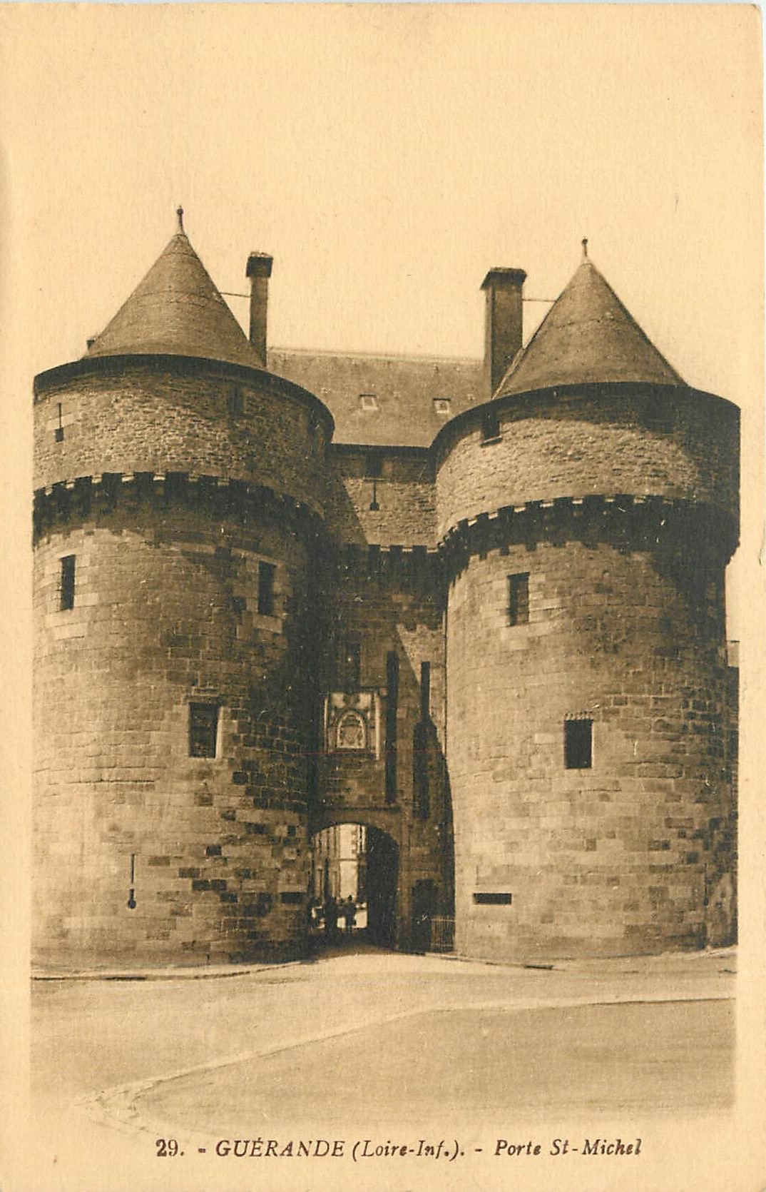 CPA Guerande Porte Saint Michel