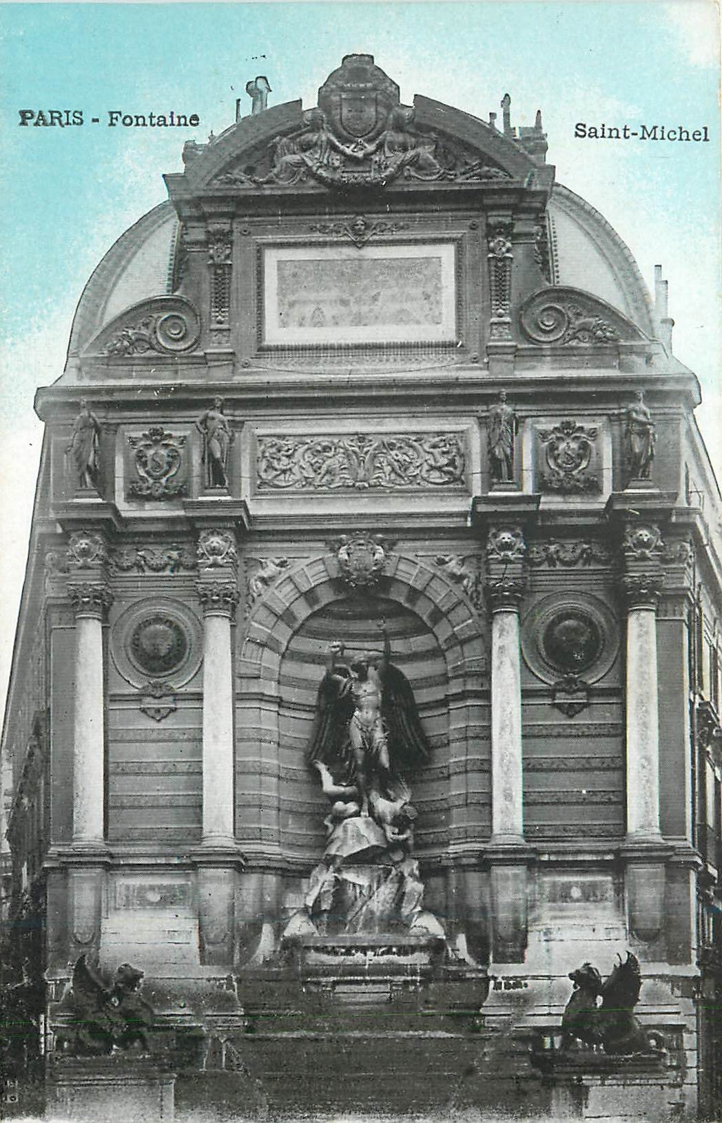 CPA Paris Fontaine Saint Michel