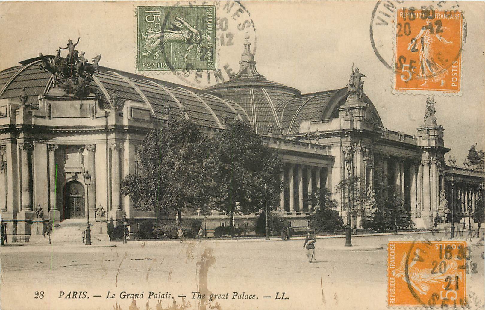 CPA Paris le grand Palais