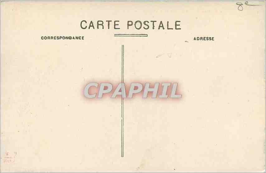 CPA Paris le grand Palais — Rückseite