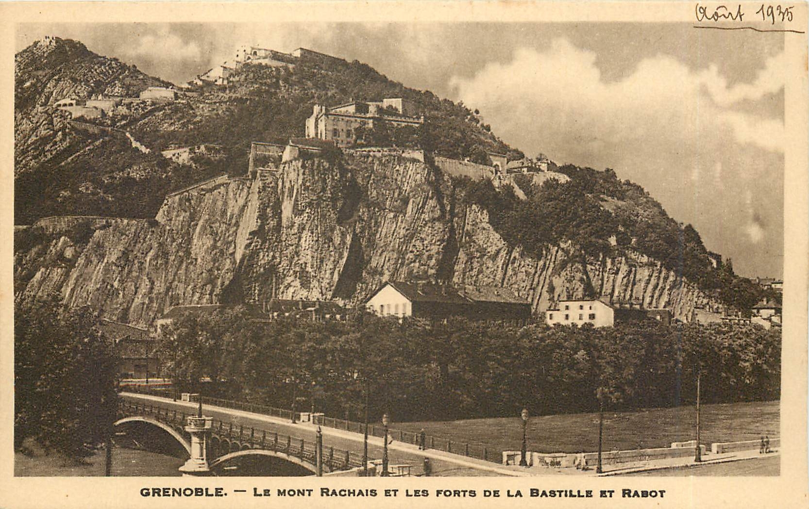 CPA Grenoble Vue generle L'Isere et les Alpes