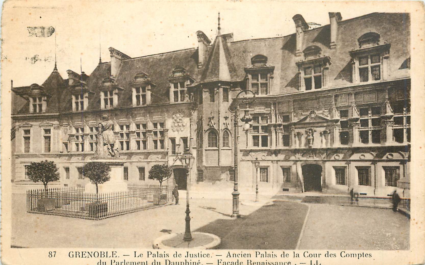 CPA Grenoble le palais de justice Ancien palais de la cour des comptes