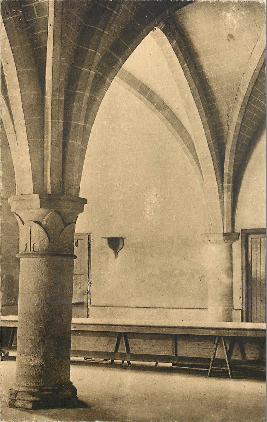 CPA Abbaye de Royaumont Asniere-sur-Oise anciennes cuisines