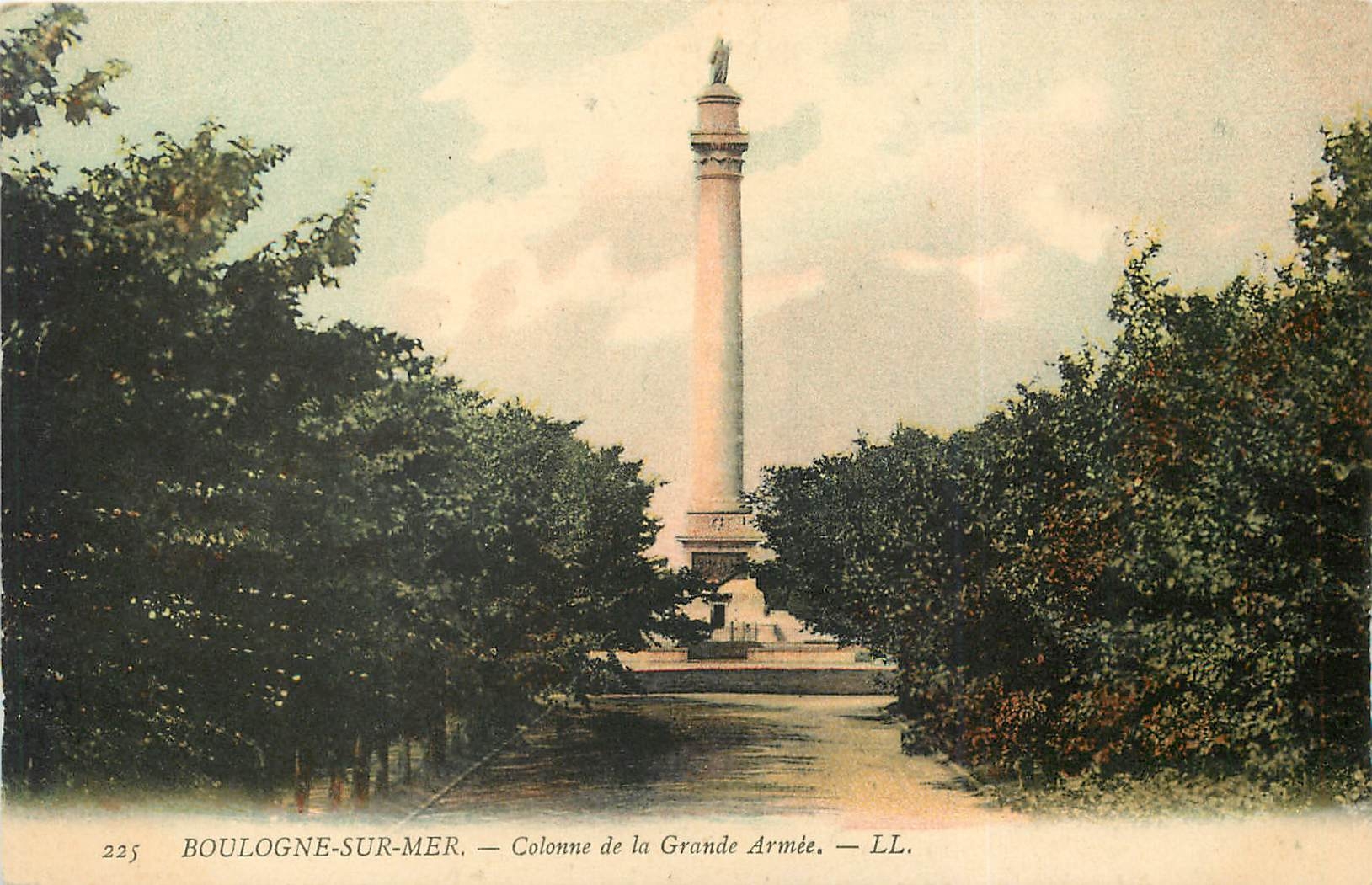 BOULOGNE-SUR-MER — Säule der Grande Armée — LL.