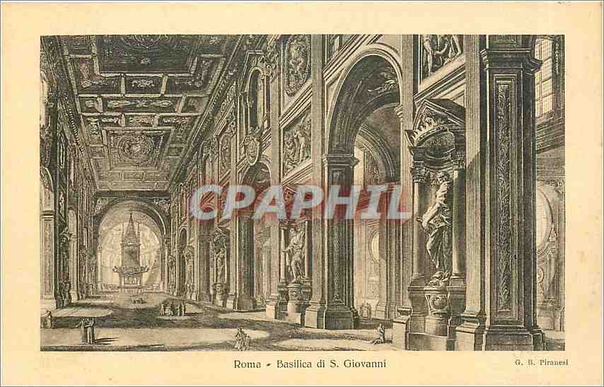 CPA Roma basilica di S Giovanni