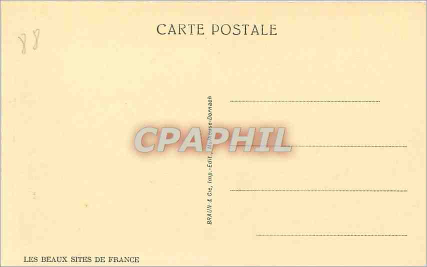 CPA Hartmannswillerkoff vieil Armand Le cimetiere du Silberlcoh — Rückseite
