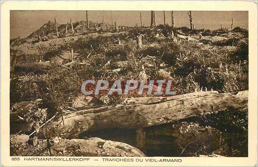 CPA Hartmannswillerkoff tranchees du vieil Armand