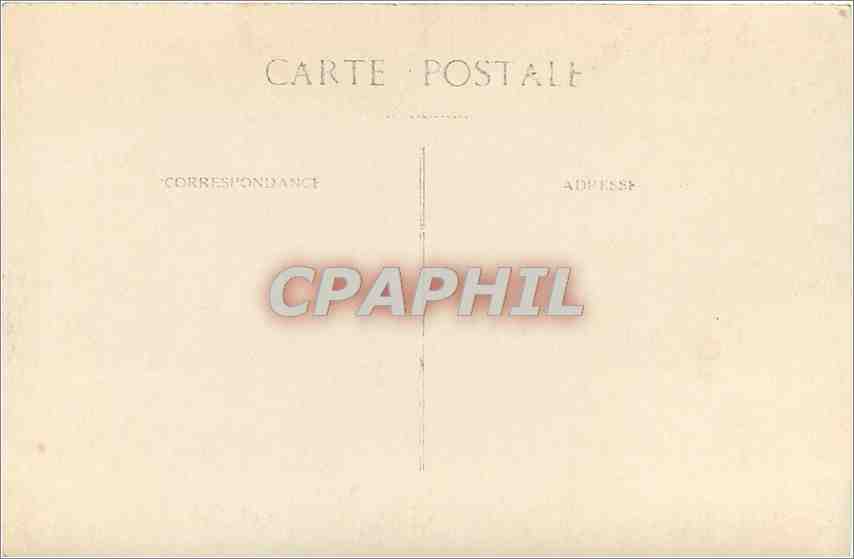 CARTE PHOTO Personnages — Rückseite