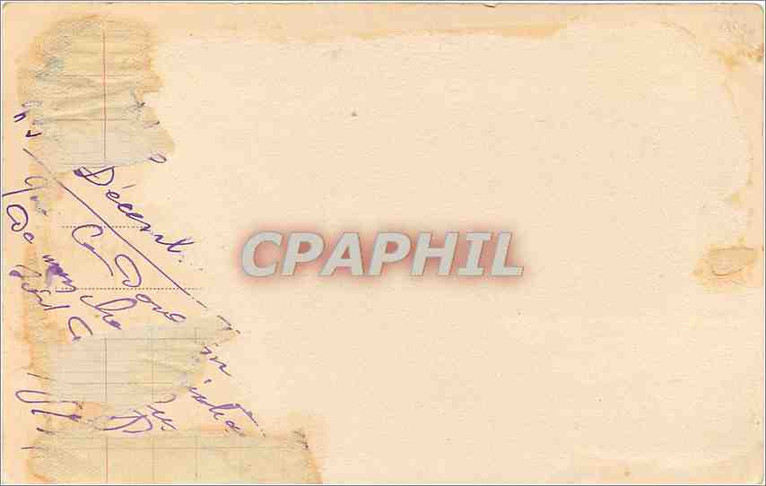 CPA Versailles le bassin du dragon — Verso