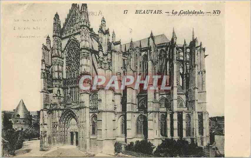 CPA Beauvais la cathedrale 