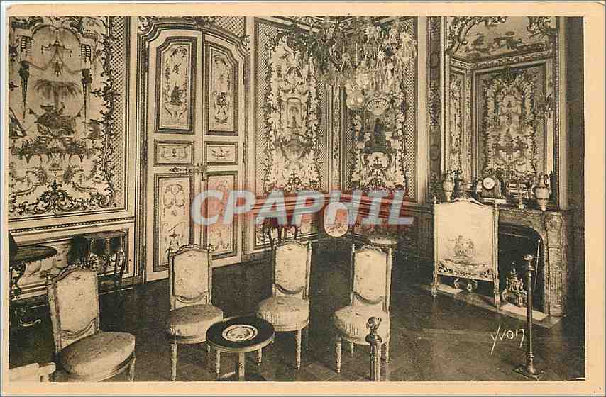 CPA la douce france chateau de chantilly