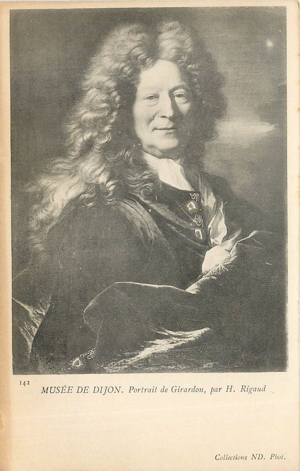 CPA Musee de Dijon Portrait de Girrdou par H Rigaud