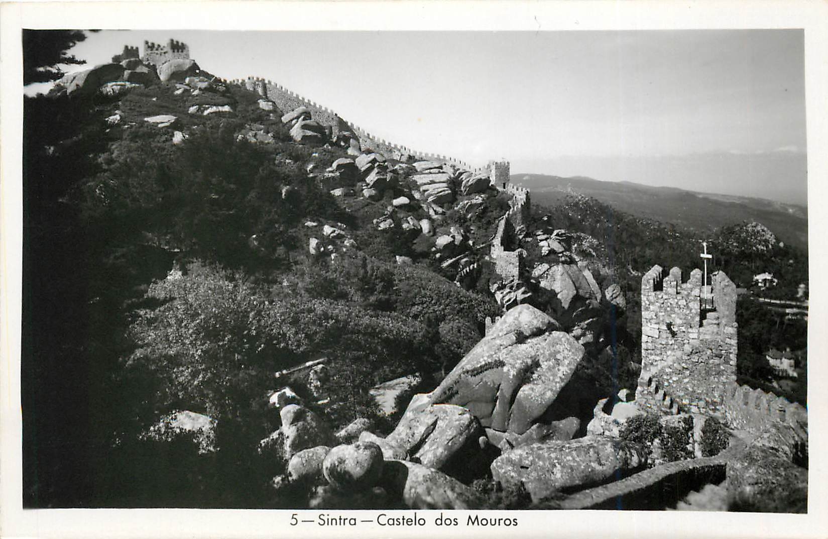 CPA Sintra Castelo dos Mouros