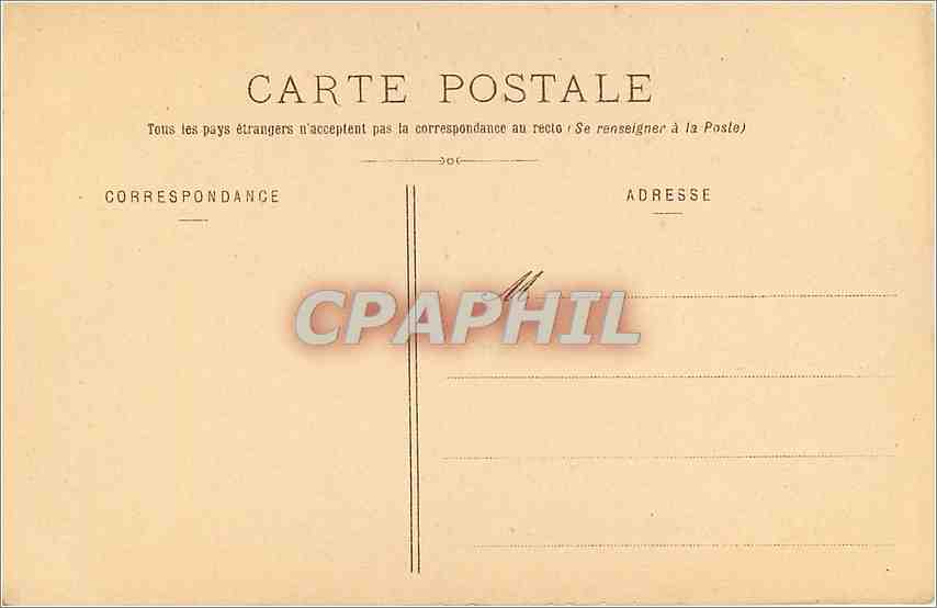 CPA Riguad Hyacinthe Portrait de Leonard lamet Doceur en Theologie — Verso