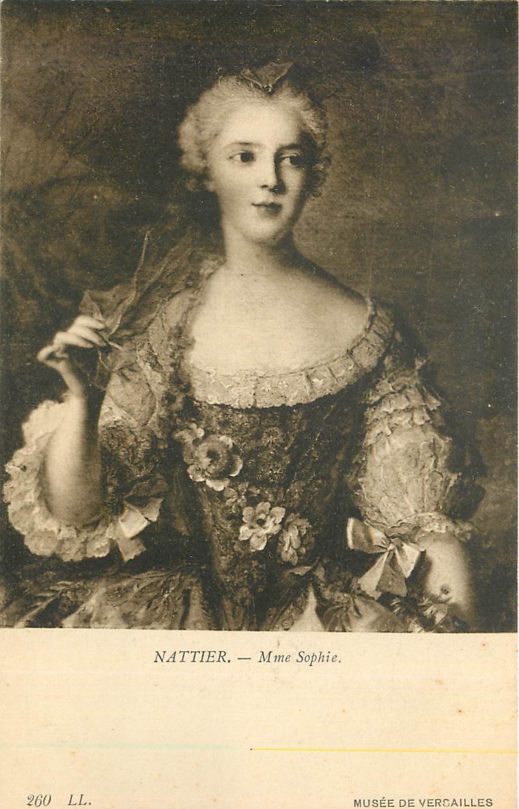 CPA Nattier Mme Sophie Musee de Versailles