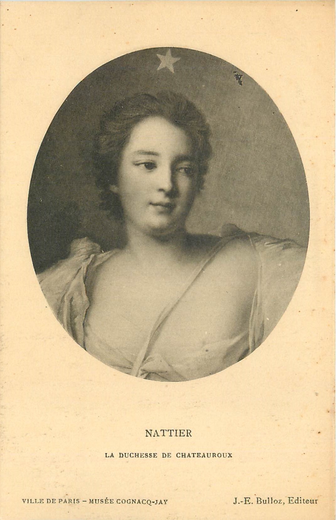 CPA Nattier La duchesse de Chateauroux Ville de Paris Musee Cognac Jay