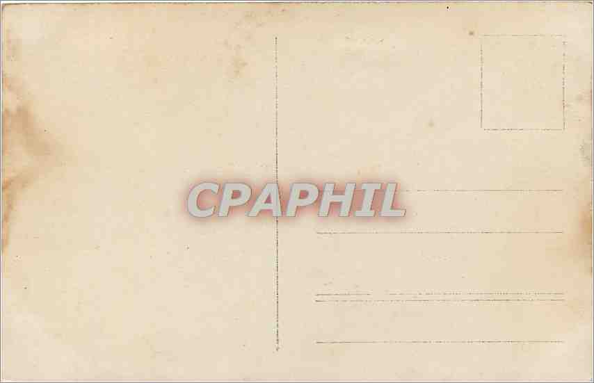 CARTE PHOTO Personnages — Rückseite