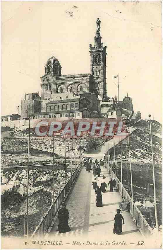 CPA Marseille Notre Dme de la garde LR
