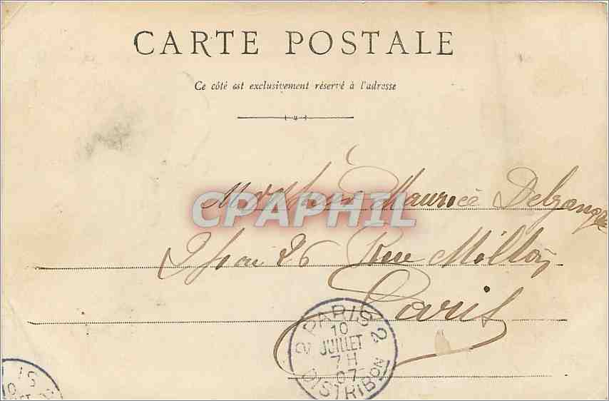 Magnolés-de-l'Orne — Le Roc au Chien — LT Phot. — Rückseite