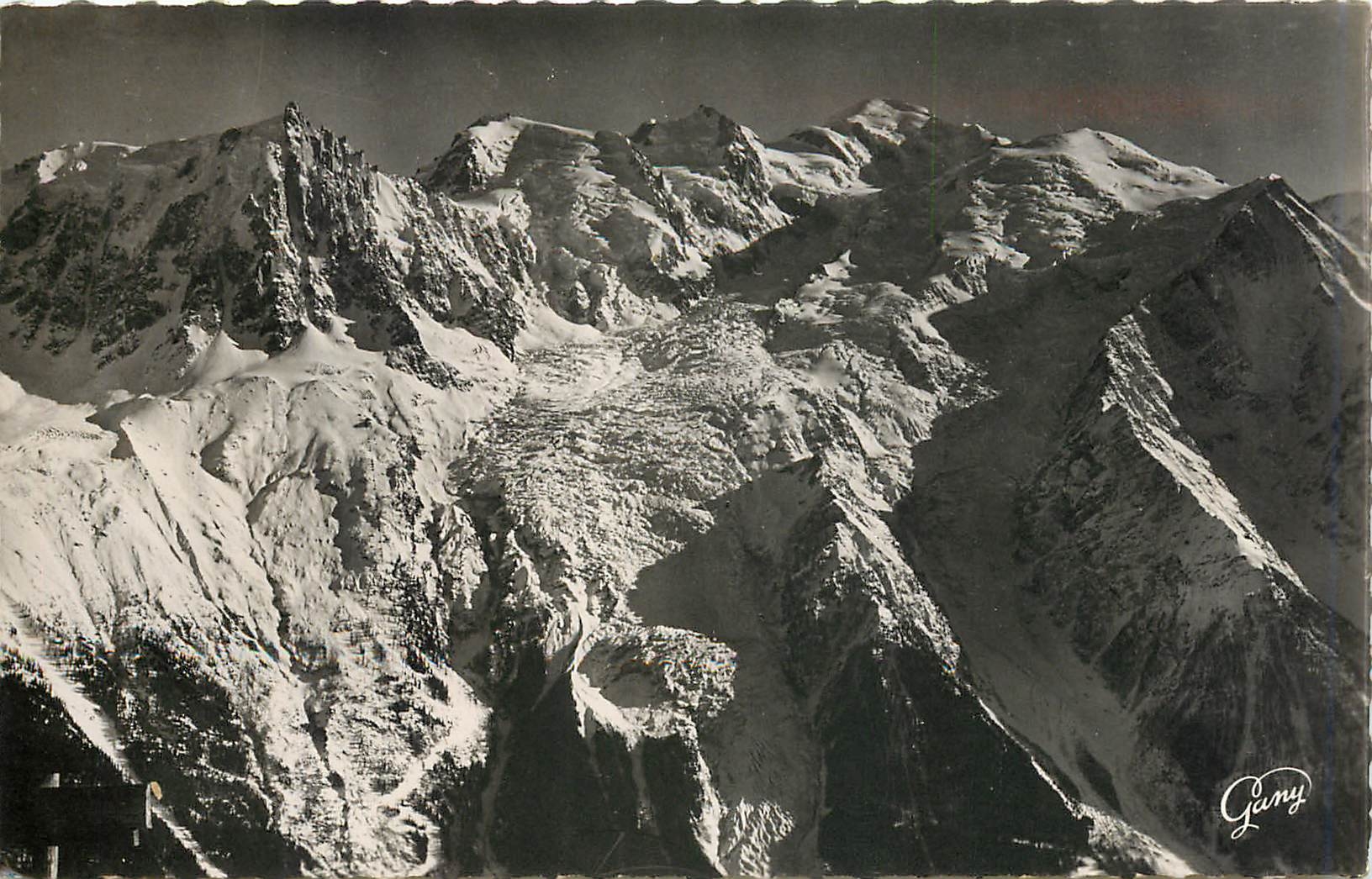 CPA Chamonix Mont Blanc 1650m the Savoie le mont blanc 1807 vu du brevoni