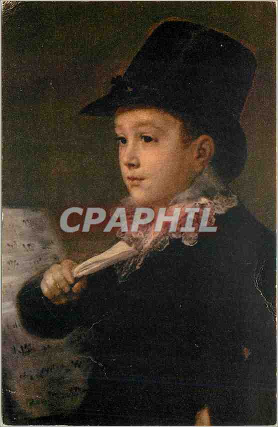 CPA Goya 1746 1828 portrait d enfant 