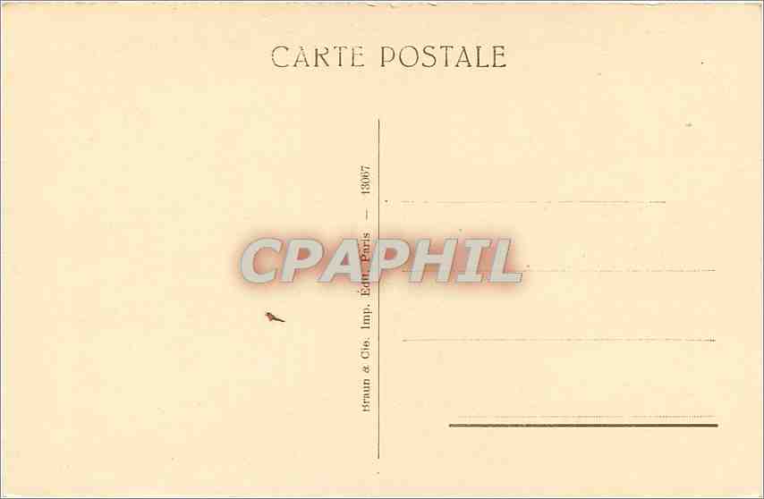 CPA  Paris Musee du Louvre Mercier Le jeune degustateur  — Verso