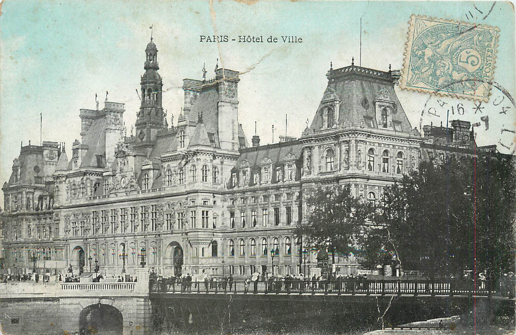 CPA Paris Hotel de ville