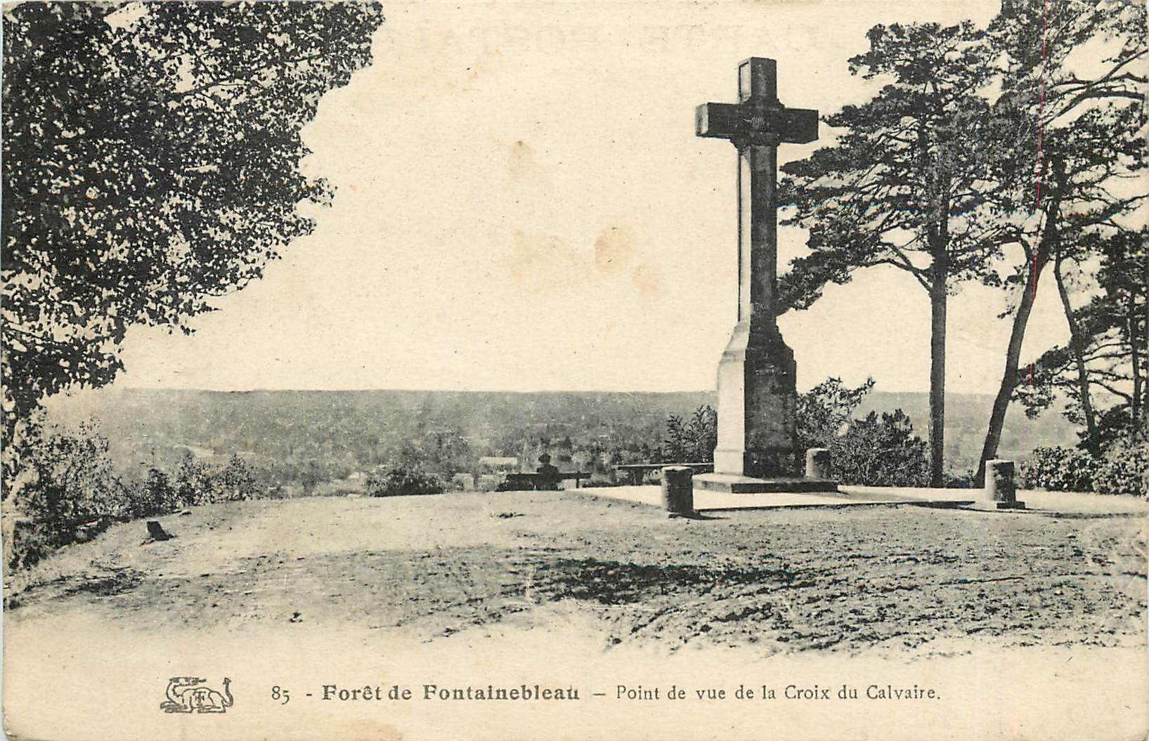 Forêt de Fontainebleau — Point de vue de la Croix du Calvaire — éditeur non identifié, n° 85