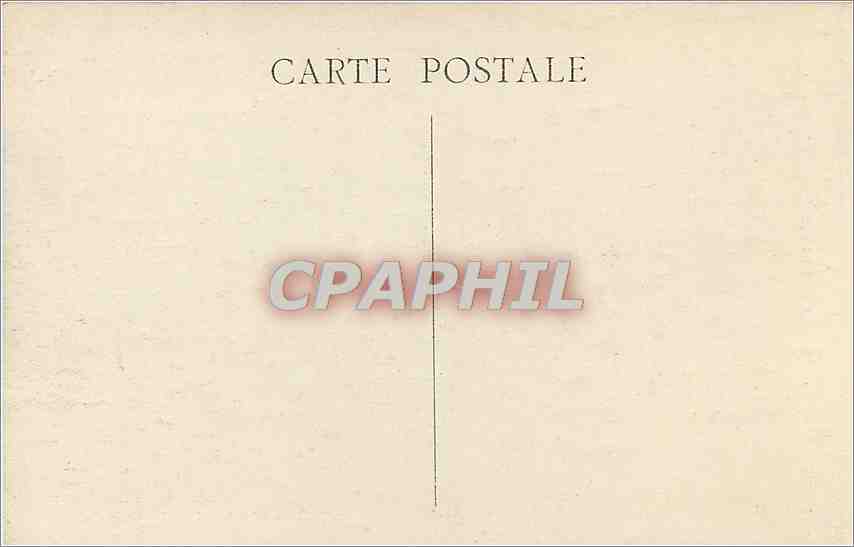 CPA Marseille Fontaine Cantini — Rückseite