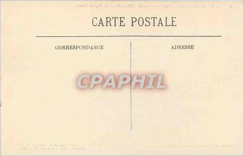 CPA La mer de Nuages et les Monts Dore vus de l'observatoire du Puy de Dome — Verso