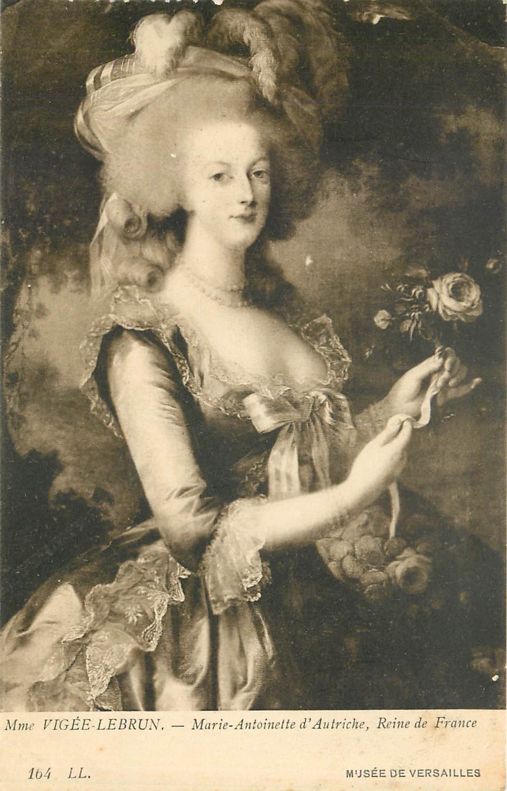 CPA Mme Vigee lebrun Marie Antoinette d'Autriche Reine de France Musee de versaille