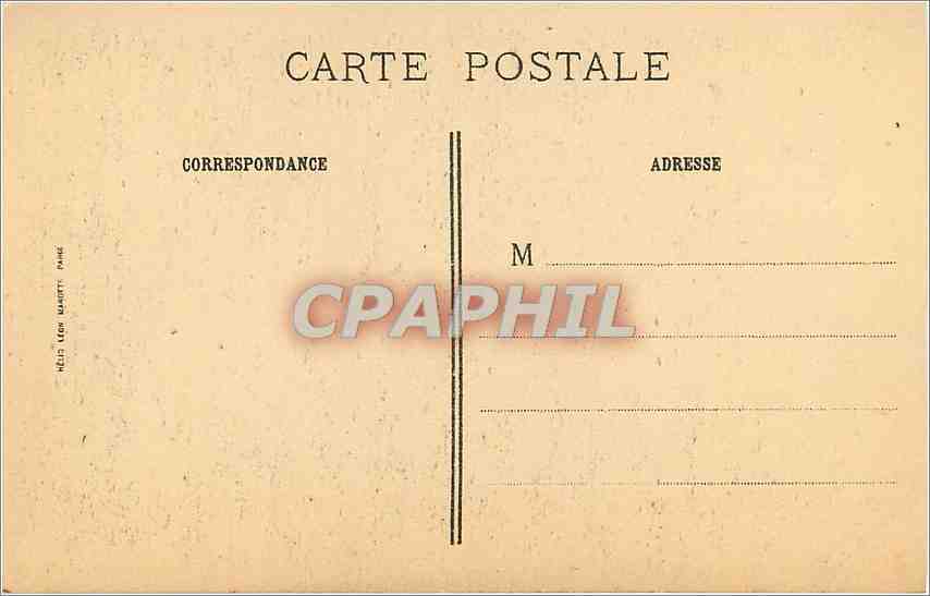 CPA Mme Vigee lebrun  ville de paris Musee cognac jay — Rückseite