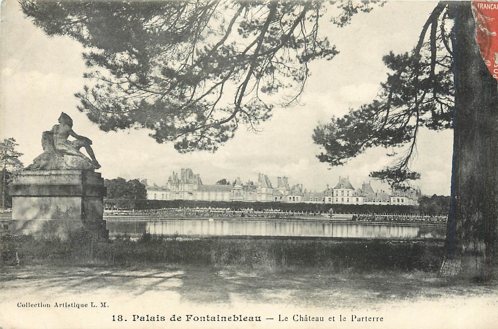 Palacio de Fontainebleau — El Castillo y el Parterre — Colección Artística L. M. n°18