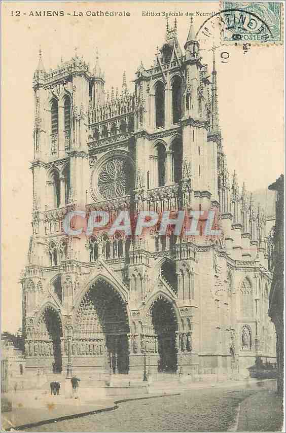 CPA Amiens La Cathedrale