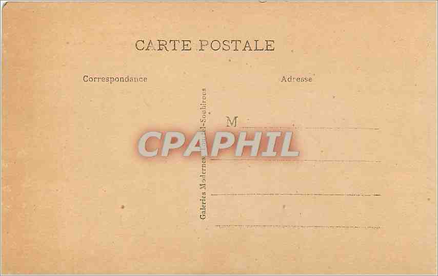 CPA Lourdes la Vierge Couronnee — Verso