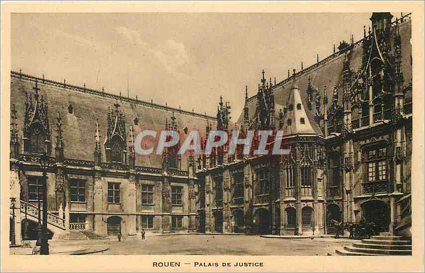 CPA Rouen palais de justice 