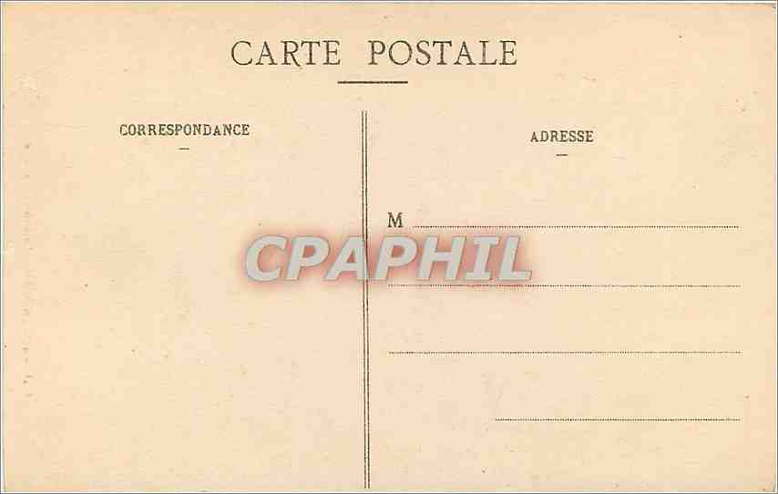 CPA Rouen La grosse Horloge — Rückseite