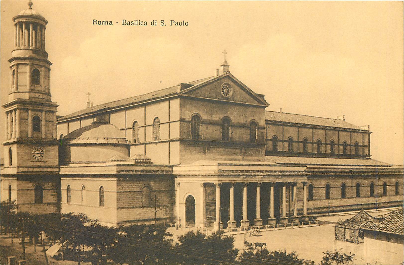 CPA Roma Basilica di Paolo