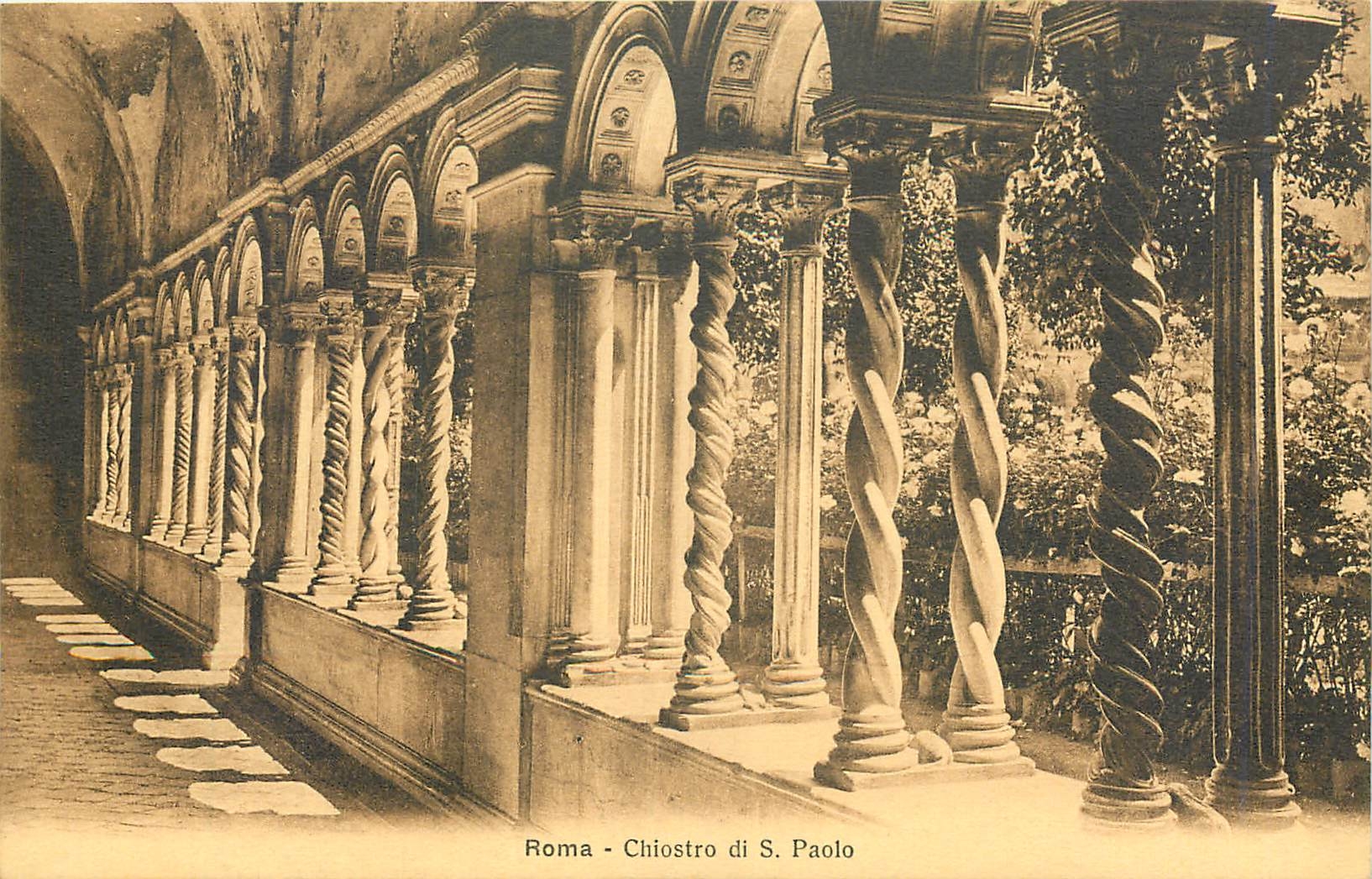 CPA Roma Chiostro di S Paolo